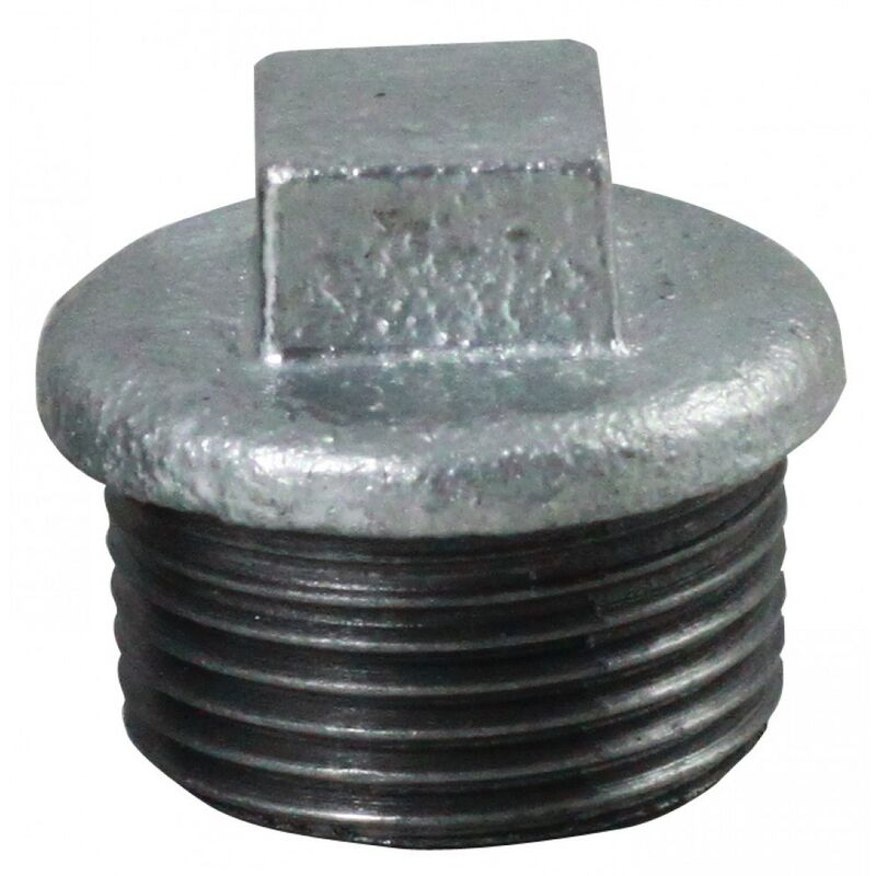 

Tapón de hierro fundido galvanizado, tapa de zinc