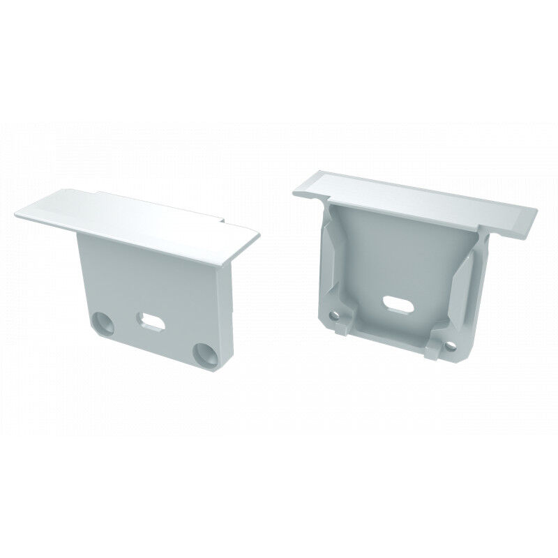 

Tapón Final Perfíl Tipo inDILEDA | Aluminio - Plata - Con Agujero (LL-12-0961-00)