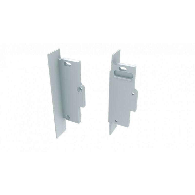 

Tapón Final Perfíl Tipo TIANO Empotrado | Aluminio - Izquierda - Plata - Con Agujero (LL-12-0811-10)