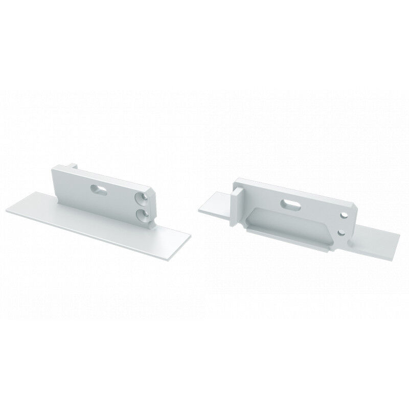

Tapón Final Perfíl Tipo ZATI | Aluminio - Izquierda - Plata - Con Agujero (LL-12-0901-10)