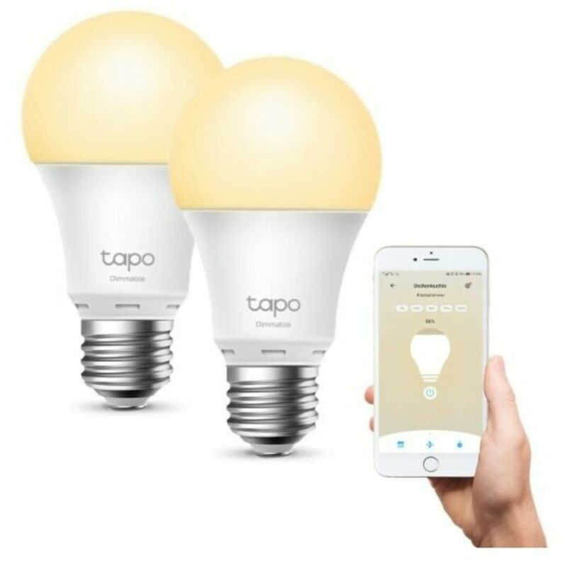 

Bombilla de luz Wi-Fi inteligente Tapo L510E (Pack de 2) - Tp-link