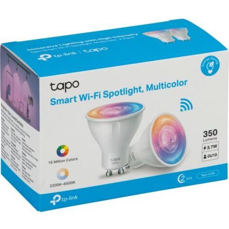 Tapo L630 GU10 (2 Stück) Intelligente LED Lampe, RGB