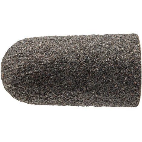 Tapón abrasivo POLICAP® D16xH32mm K.150 KEL-cono redondo negro PFERD (Por 50)