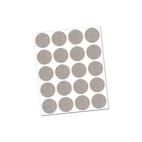 TAPON ADHESIVO TEXTIL OSCURO BL20