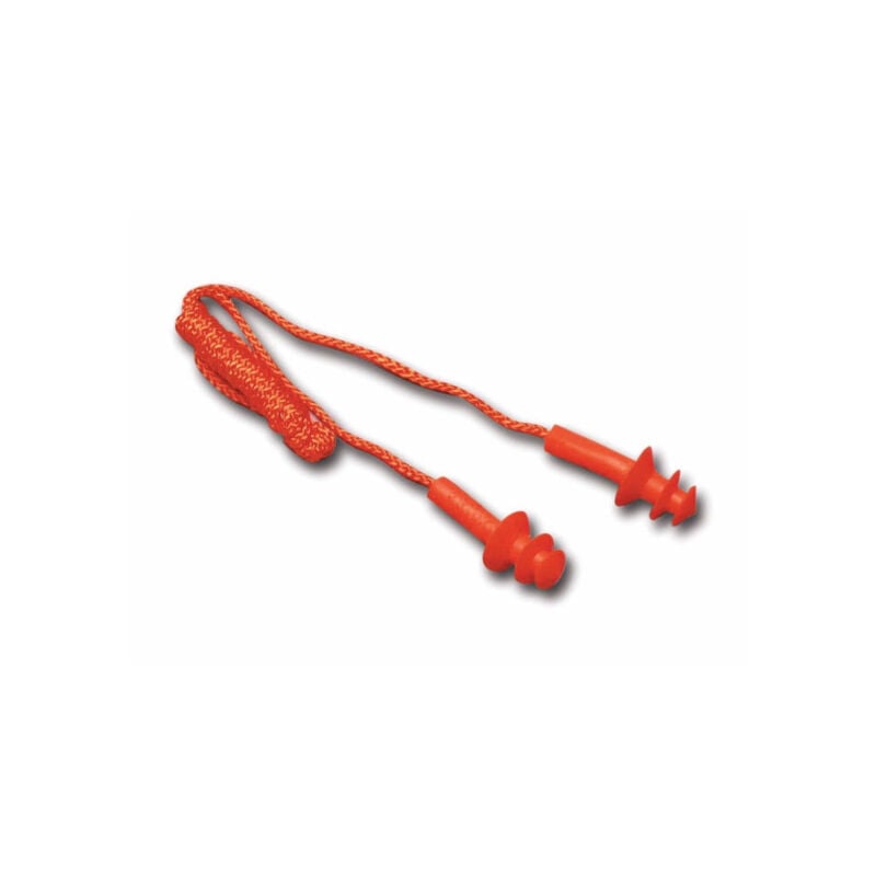 

Tapones reutilizables SNR 24,5dB de caucho natural Track Fit (100 pares) - Safetop