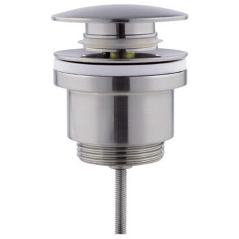 Tapón Brixo Atlantic click-clack – descarga rápida elegante cromada