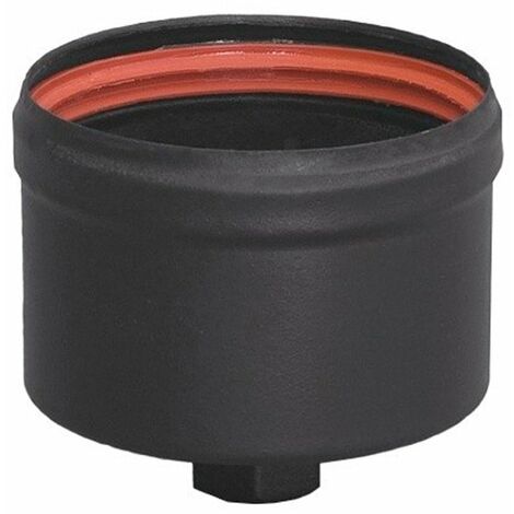Tapón c/purga para estufa pellet 80mm