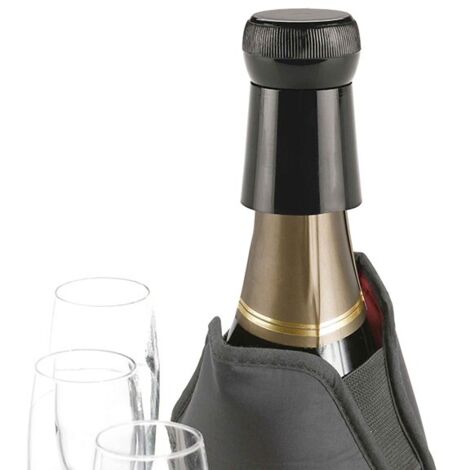 TAPON CHAMPAN PLASTICO NEGRO