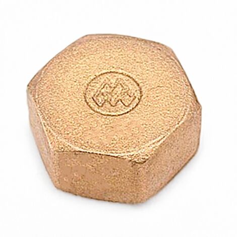 Tapón Ciego Latón 1/2" Marca