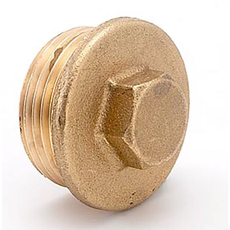 Tapón Ciego Latón 1/2" Marca