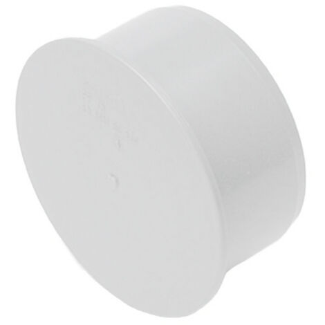 Tapón de alcantarillado blanco de 40 mm
