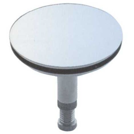 Tapón de bañera de latón cromado de 43 mm