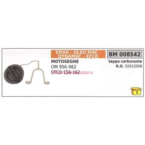 Tapón de combustible EMAK motosierra OM 956 962 EFCO 156 162 008542