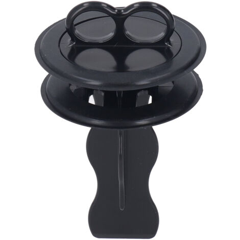 Tapón de drenaje para triturador de residuos fabricado en ABS y goma de doble anillo - 140 mm. Pieza de repuesto para triturador de residuos alimentarios.