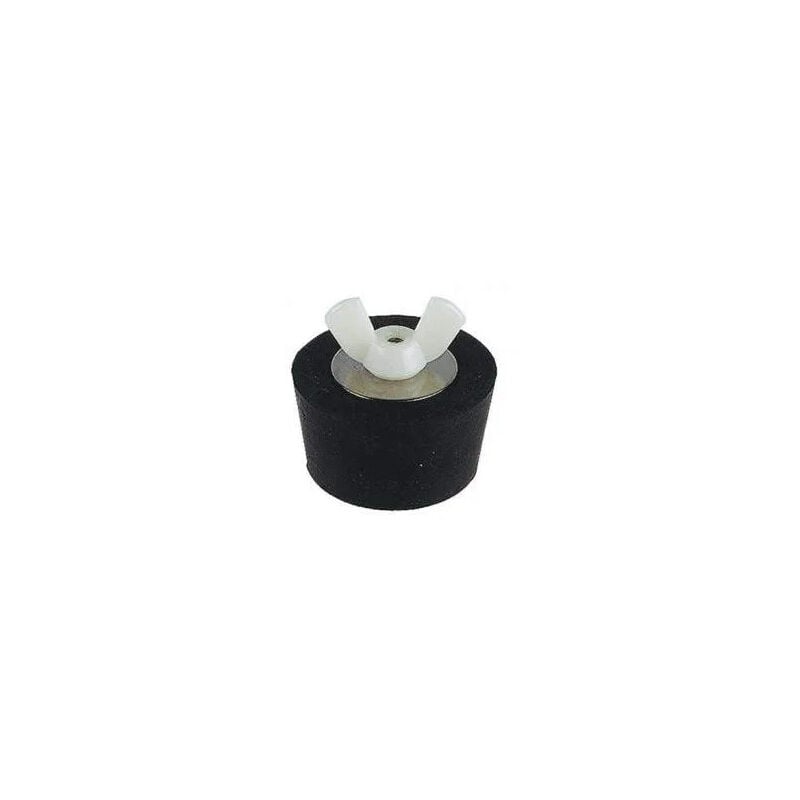 

Tapón de goma 1'1/2 negro Aqualux