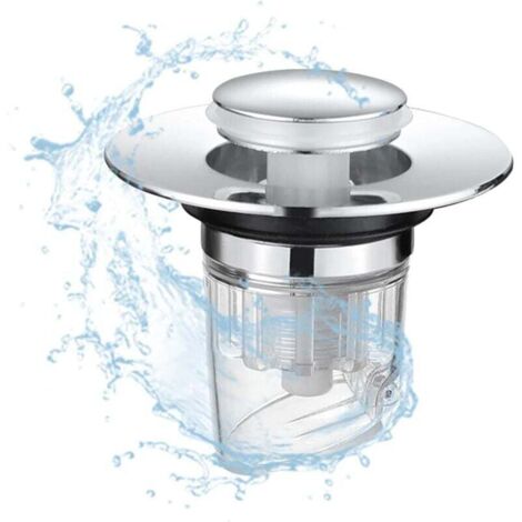 Tapón de repuesto ZVD para fregadero de baño y cocina, resistente a insectos, olores y corrosión, orificios de drenaje de 32-42 mm