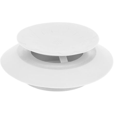 TAPON DE SILICONA PARA LAVABO blanco moderno 6 cm