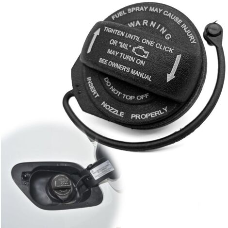 Tapón del depósito de combustible compatible con Volkswagen Jetta (2011-2020), GTI (2015-2020), Golf (2015-2020) y Toguan (2018-2020). Sustituye a las referencias 5C0201550T, 8K0201550N, 5Q0201550L, 3