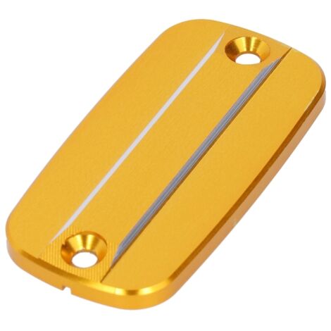 Tapón del depósito de líquido de freno delantero fabricado en aleación de aluminio, compatible con Honda CRF1000L Rebel CMX 300/500, color dorado.