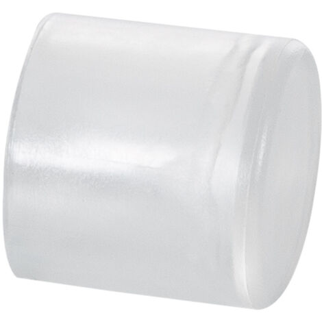 Tapón Final Neón LED Flexible Circular 360 Monocolor Transparente