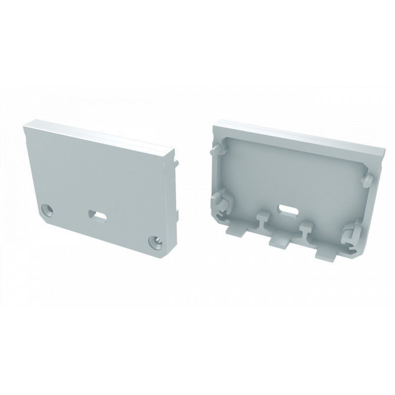 

Greenice - Tapón Final Perfíl Tipo iLEDO | Plástico - Blanco (LL-12-0111-01)