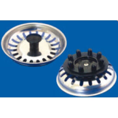 HIDROTECNOAGUA Tapon Fregadero Rejilla 60Mm 8 Tet. Inox T93 Tecnoagua