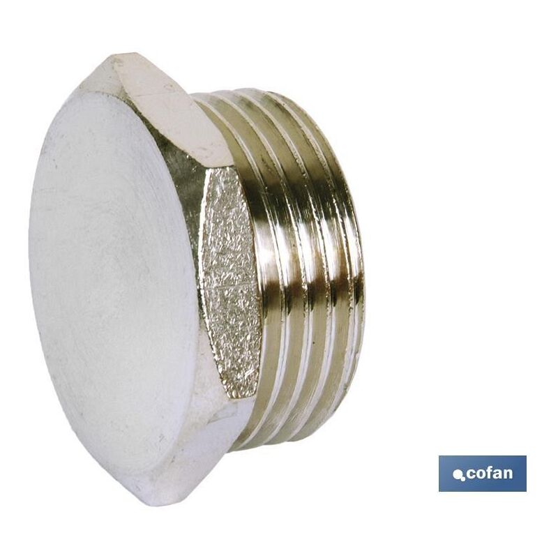 

Otros - Tapon hex rosca macho r-14 pack 5 uds