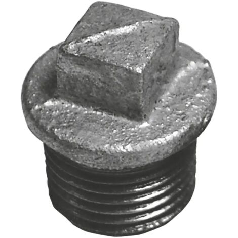 Tapón IDMAR 1/2", galvanizado (DN15) T9