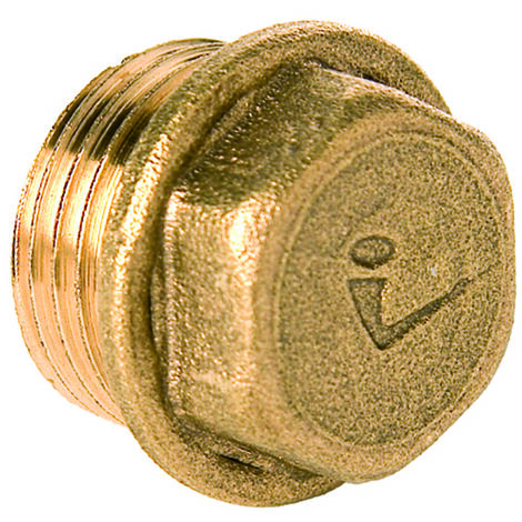 Tapón latón M 1/2