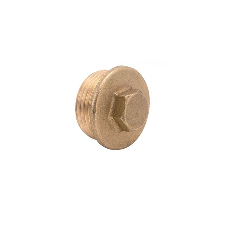 

Plantawa Tapon Laton Rosca Macho 1/2' Racores de Latón para Circuitos de Riego