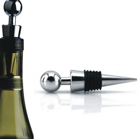Tapón metálico para botellas de vino, corcho retorcido, reutilizable, nuevo diseño, 1 unidad, sellado al vacío, plástico muy popular.