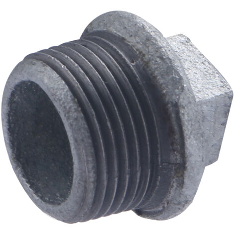 Tapón para tubo de acero galvanizado, diámetro macho. 26 x 34 milímetros Sans marque