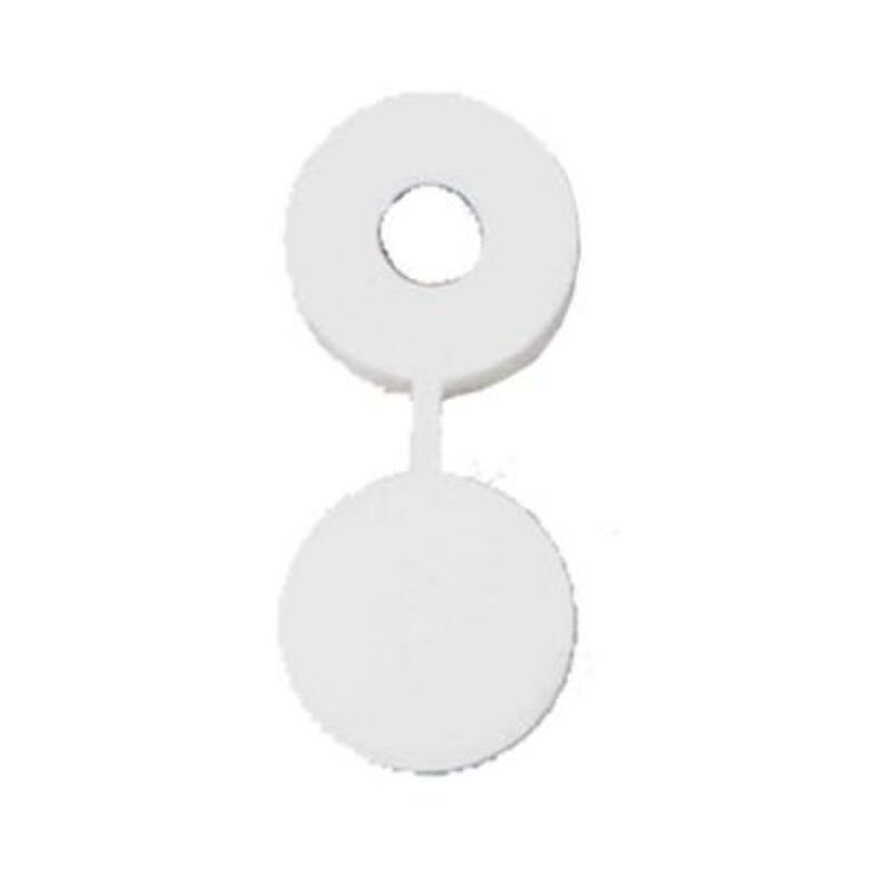 

embellecedor tornillo nº10 plastico blanco - Mibricotienda