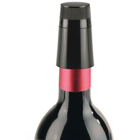 TAPON VINO PLASTICO NEGRO