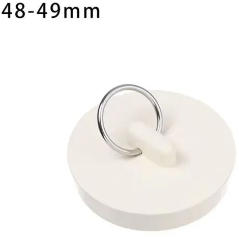 Tapones de goma para cocina y baño para fregaderos, desagües de suelo, bañeras, lavaderos, suministros de baño 48-49 mm