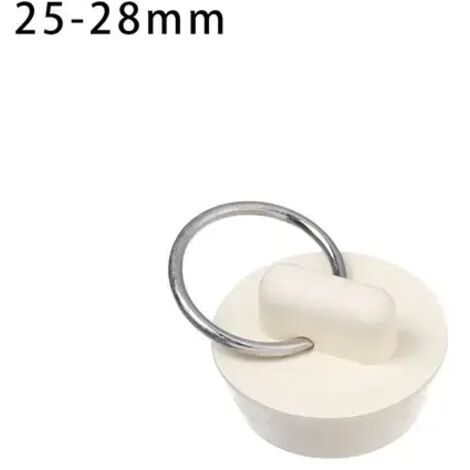 Tapones de goma para cocina y baño para fregaderos, desagües de suelo, bañeras y lavaderos, tapones impermeables, accesorios de baño, 25–28 mm
