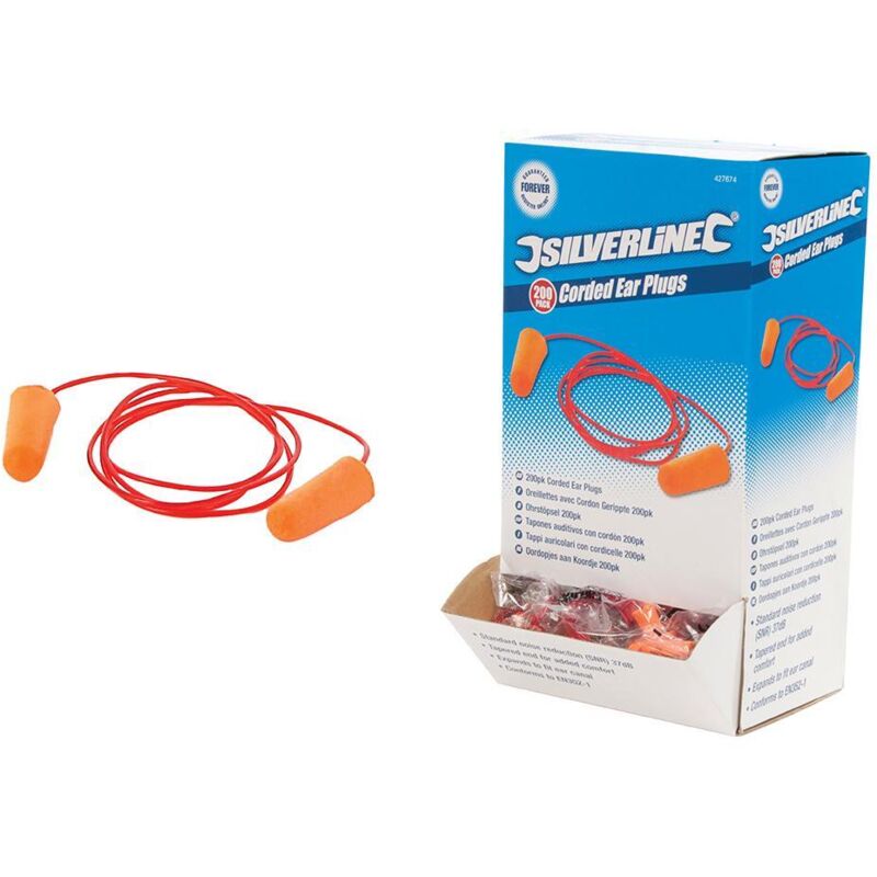 Tapon antiruidos oidos c/cordon PA102/C (par - Marca