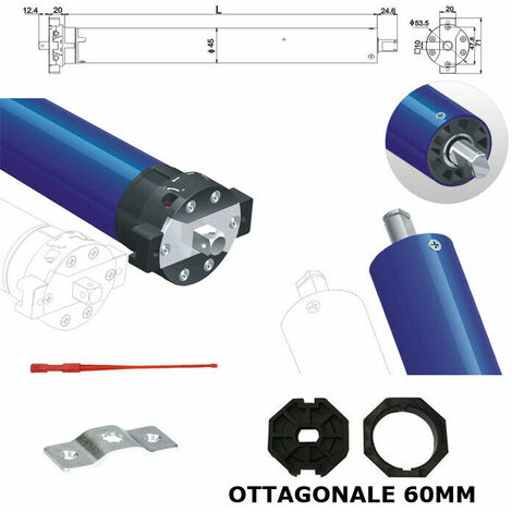 Meccanismo per tapparella avvolgibile a incasso STANDERS PULEGGIA 215 50 x  50 x 10 mm, 6 pezzi