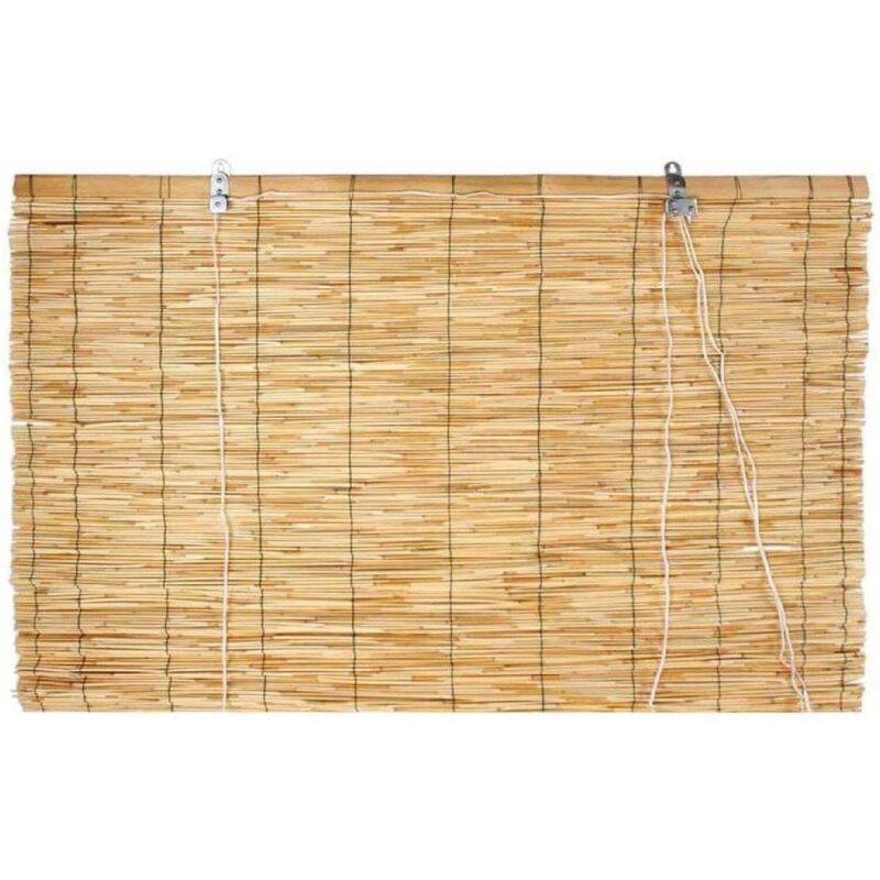 Tapparella In Arelle Di Bamboo Con Carrucola E Legatura In Nylon 12...