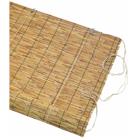 Tapparella in arelle bamboo con carrucola cm 90 x 180 Idroweb