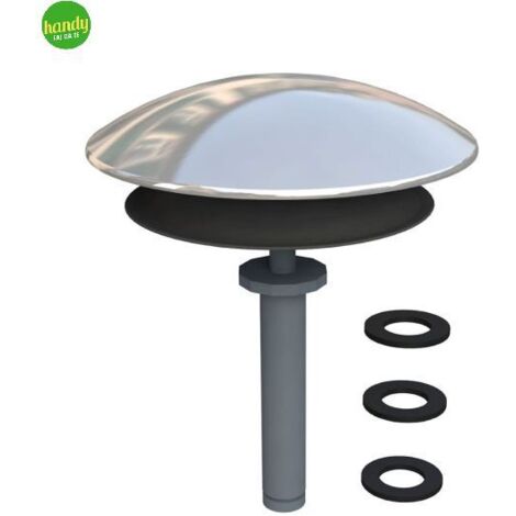Tapparello tappaguasti per vasca in ottone cromato BONOMINI