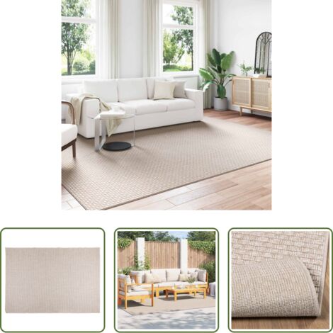 Tappeti antiscivolo -  Tappeti per area Rettangolare FARO Crema 280 x 200 cm