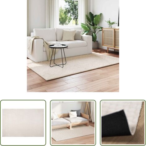 Tappeti antiscivolo -  Tappeti per area SIROLO Beige 200 x 140 cm Poliestere