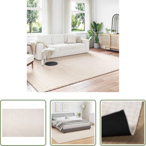 Tappeti antiscivolo -  Tappeti per area SIROLO Beige 280 x 200 cm Poliestere