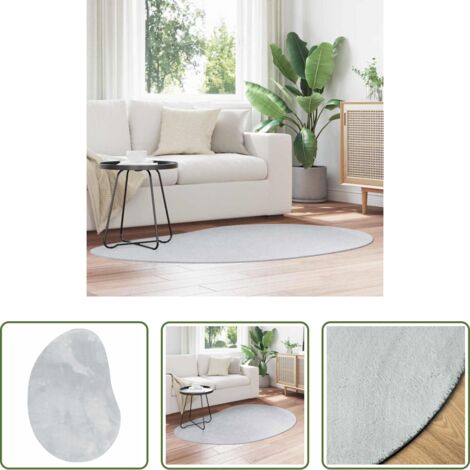 Tappeti in poliestere -  Tappeti per area HUARTE Grigio 120 x 170 cm Poliestere