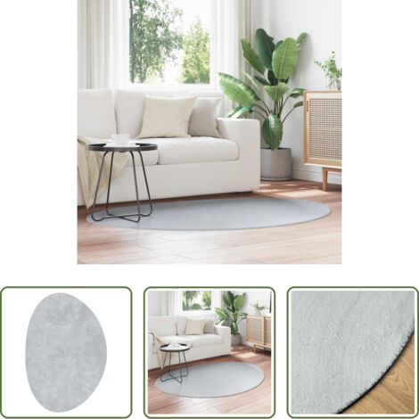 Tappeti in poliestere -  Tappeti per area HUARTE Grigio 120 x 170 cm Poliestere