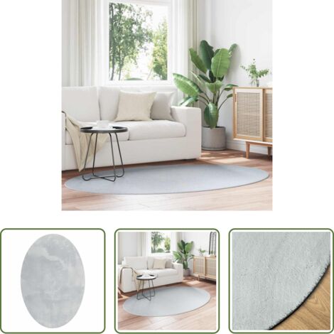 Tappeti per soggiorno -  Tappeti per area HUARTE Grigio 140 x 200 cm 100% Poliestere