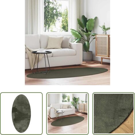 Tappeti per soggiorno -  Tappeti per area HUARTE Verde Foresta 100 x 200 cm