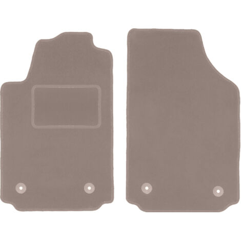 Tappetini anteriori beige per: Audi A2 hatchback (2000-2005)