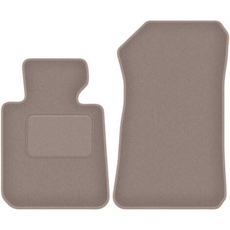 Tappetini anteriori beige per: BMW 1 E82 coupé (2007-2013)
